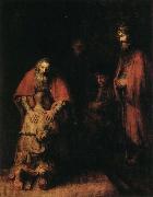 Rembrandt van rijn, Return of the Prodigal Son